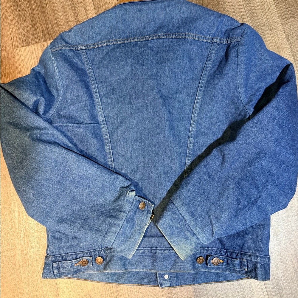 Vintage wrangler lined Jean jacket size 42 - Picture 5 of 6
